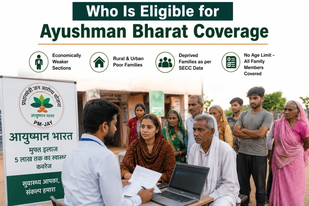 Who Is Eligible for Ayushman Bharat Coverage