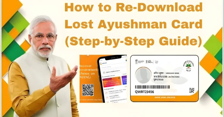 How to Re-Download Lost Ayushman Card (Step-by-Step Guide)